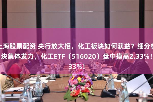 上海股票配资 央行放大招，化工板块如何获益？细分板块集体发力，化工ETF（516020）盘中摸高2.33%！