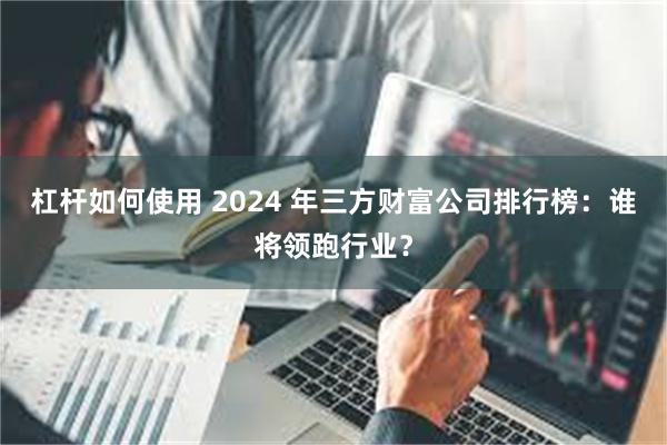 杠杆如何使用 2024 年三方财富公司排行榜：谁将领跑行业？