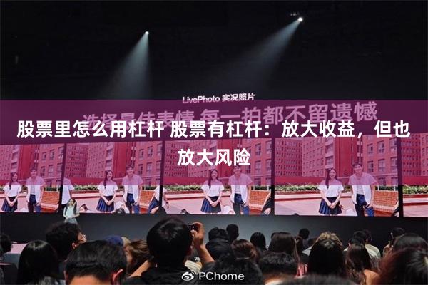 股票里怎么用杠杆 股票有杠杆：放大收益，但也放大风险