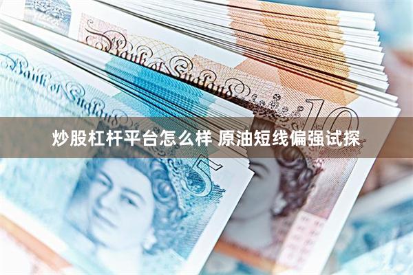 炒股杠杆平台怎么样 原油短线偏强试探