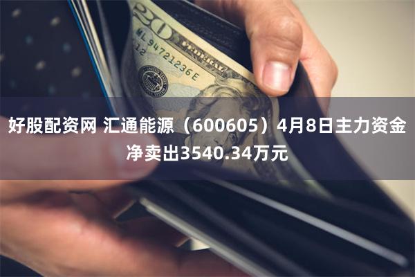 好股配资网 汇通能源（600605）4月8日主力资金净卖出3540.34万元