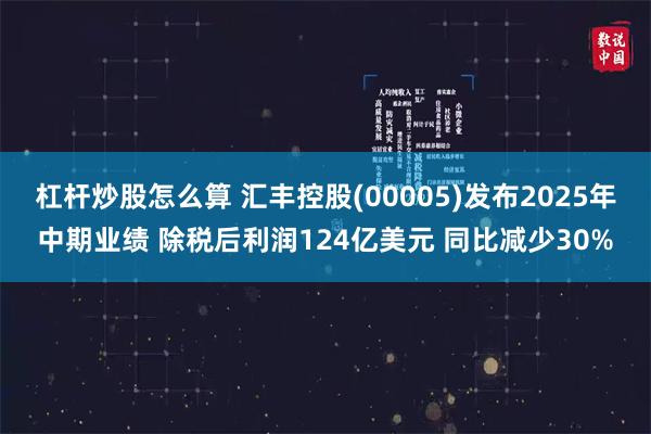 杠杆炒股怎么算 汇丰控股(00005)发布2025年中期业绩 除税后利润124亿美元 同比减少30%